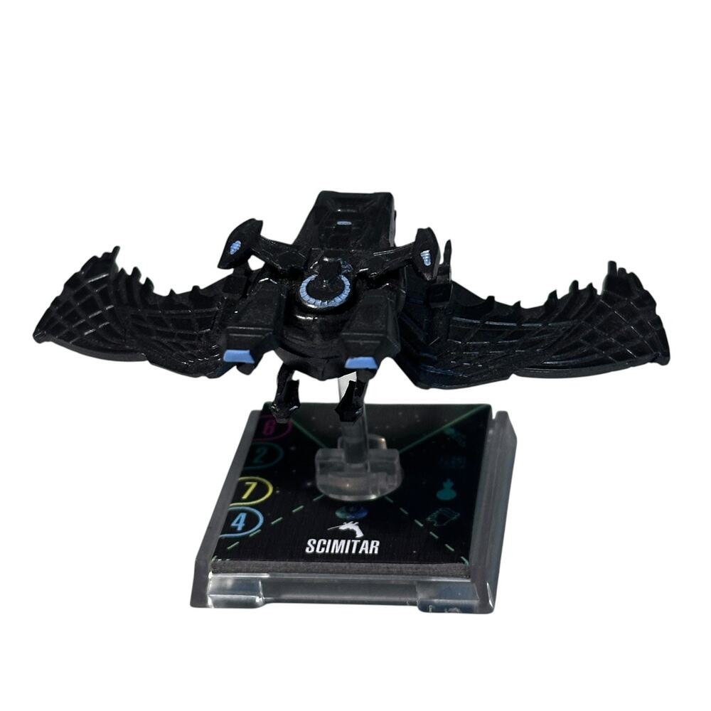 Scimitar Warbird Starship Star Trek Attack Wing Miniatures Game Reman Warship